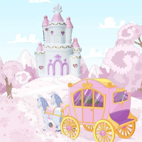 بنك بيجي كبير للفتيات، بنك بيجي للأطفال، قلعة الأميرة الجميلة للأطفال والأولاد والبالغين، رائع لأعياد ميلاد الأطفال أو ديكور المنزل، هدايا رائعة in Kuwait