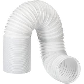 MECCANIXITY Air Conditioner Hose, 5.9 Inch Diameter 78.7 Inch Length Anti-Clockwise Thread AC Vent Exhaust Tube for Room Portable Air Conditioners