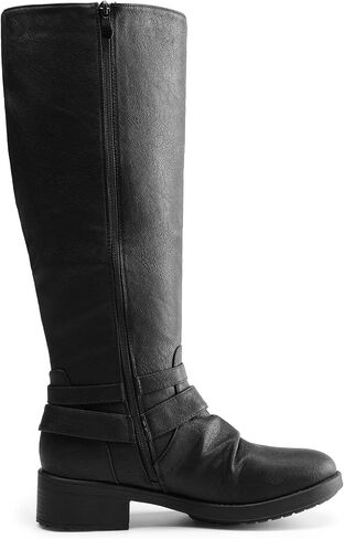 DREAM PAIRS Women's Knee High Riding Boots Wide Calf in Saudi Arabia