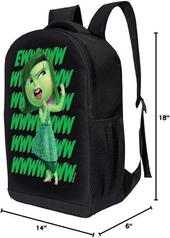 Disney Inside Out Backpack for School | Kids Shoulder Bag Travel Backpack School Backpack | Cute Kids Backpack for Boys, Girls, Toddlers Unisex in Saudi Arabia