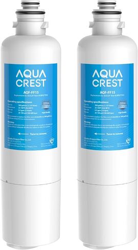 AQUA CREST BORPLFTR50 Refrigerator Water Filter, Replacement for Bosch Ultra Clarity Pro 12033030, 11025825, 12028325, BORPLFTR55, WFC100MF, WFS200MF, 3 Pack in Saudi Arabia