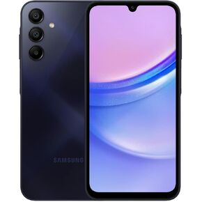 Samsung Galaxy A15 A155M 128GB Dual-SIM GSM Unlocked Android Smartphone (Latin America Version) - Blue Black