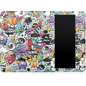Glossy Glitter Tablet Skin Compatible with Kobo Libra 2 (2023) - Oddballs - Premium 3M Vinyl Protective Wrap Decal Cover - Easy to Apply | Crafted in The USA by MightySkins