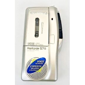 Recorder, Microcassette, S-711, Gold