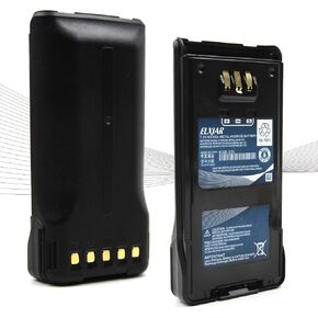 (2-Pack) 7.2V Ni-MH Replacement Battery for Kenwood TK-2180 TK-3180 TK-5210 TK-5310 TK-5410 TK-2180K TK-3180K NX-410 NX-411 TK-5210K TK-5310K Radio, KNB-33L, KNB-33Li, KNB-32N, KNB-31A, BP5633LI