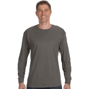 Hanes Mens 6.1 oz. Tagless ComfortSoft Long-Sleeve T-Shirt (5586)
