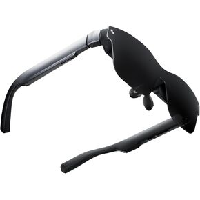 RayNeo Air 2s XR Glasses - Latest AR Glasses with 4 Speakers, 201" Micro OLED with 120 Hz, 5000 nits Brightness, Smart Glasses for iPhone 16/15/15 Pro Max/Android/MacBook/Switch/PS5/-2024 Model.