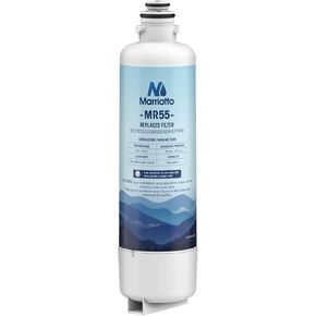 MARRIOTTO BORPLFTR50 Replacement for Bosch Ultra Clarity Pro Water Filter, Compatible 12033030, 11032531, 11025825,12028325,BORPLFTR55,WFC100MF,WFS200MF(3 Pack)