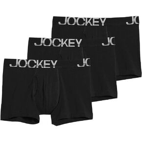 ملابس داخلية للرجال من Jockey ملابس داخلية ActiveStretch مقاس 4 بوصات - 3 قطع in Kuwait