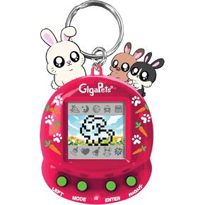 Bit Bunnies Interactive Digital Pet Toy, Upgraded Collector’s Edition Virtual Pets for Kids, 600+ Animations, 90’s Gaming, Boys, Girls Toys