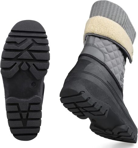 Women's Snow Boots Waterproof Warm Winter Boots Insulation Fashion Anti-Slip Ladies Boots in Saudi Arabia