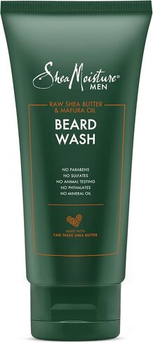 SheaMoisture Beard Wash for a Full Beard Maracuja Oil & Shea Butter to Deep Clean and Refresh Beards 6 oz in Saudi Arabia