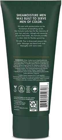 SheaMoisture Beard Wash for a Full Beard Maracuja Oil & Shea Butter to Deep Clean and Refresh Beards 6 oz in Saudi Arabia