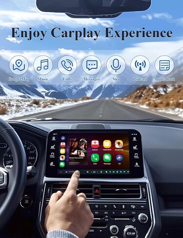 Wireless CarPlay Adapter,Wireless ＆ Stable Connectivity,Carplay Wireless Adapter for Apple Compatible with iPhone and Vehicles,Compact Designed Wireless Carplay Adapter 2024 Enhanced Safety(Grey) in Saudi Arabia