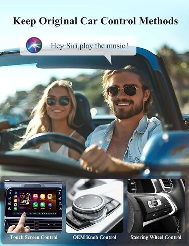 Wireless CarPlay Adapter,Wireless ＆ Stable Connectivity,Carplay Wireless Adapter for Apple Compatible with iPhone and Vehicles,Compact Designed Wireless Carplay Adapter 2024 Enhanced Safety(Grey) in Saudi Arabia