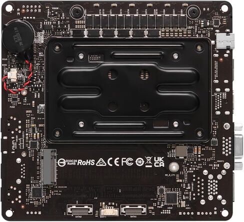 مقبس سلسلة ASRock AMD Ryzen 9000/8000/7000 AM5 DeskMini X600W Dual DDR5 6400 ميجا هرتز 96 جيجابايت in Kuwait