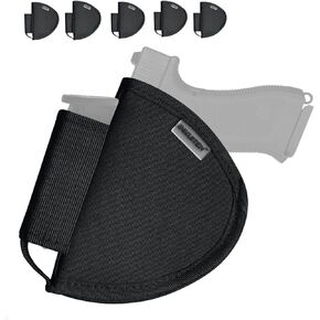 6 PCS Pistol Holster with Magazine Pouch, Universal Gun Safe Pistol Holder for Gun Safe Organizer, Gun Cabinet, Gun Safe Accessories Storage