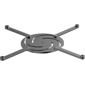 Projector Floor Stand with Adjustable Height 32.3 - 47.4 inch, Carbon Alloy Steel Material, Projector Stand with 360° Rotatable, Projector Mount for Outdoor/ Indoor/ Home/ Office- Black