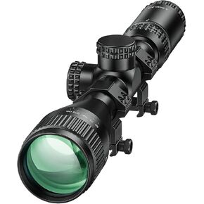 CVLIFE JackalHowl F02 3-9x40 AO Rifle Scope - BDC Reticle - 1 inch Tube SFP Scope with Parallax Adjustment, 20mm Scope Rings - Second Focal Plane