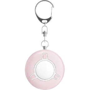 Small Personal Safety Alarm for Women& Kids - Self Defense Keychain with 130db-loud Siren - Strobe Light, Rechargeable Battery - Standby Time of Up to 600 Days 1pc (Pearl White)