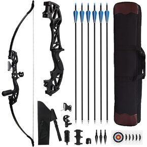 40lb 53" Adult Archery Recurve Set Archery Hunting Bow Set