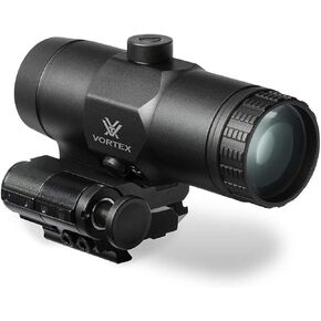 Vortex Optics VMX-3T 3X Red Dot Sight Magnifier with Built-in Flip Mount