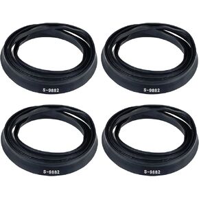 4 Pack S-9882 Pressure Canner Gasket Replacement, Gasket Fit for 12 16 22QT Pressure Cooker Model M-0512 M-0522 M-0312 M-0416 M-0526 M-0622 Canner Sealing