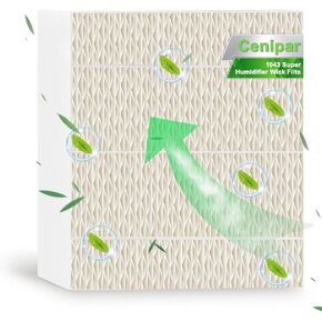 Cenipar 1043 Humidifier Wick Filter Replacement Compatible with 1043 Air-Care Essick Be-mis Filter Model EP9500 /EP9700 /EP9800/ EP9R500 /EP9R700 /EP9R800/ 821000/821001/ 826000(1 Pack)