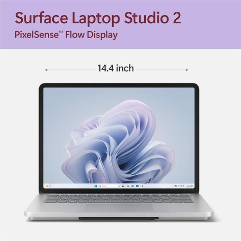 Microsoft Surface Laptop Studio 2 14.4" Touchscreen Convertible (Floating Slider) 2 in 1 Notebook - Intel Core i7 - Intel Evo Platform - 32 GB - 1 TB SSD - English, French Keyboard - Platinum in Saudi Arabia