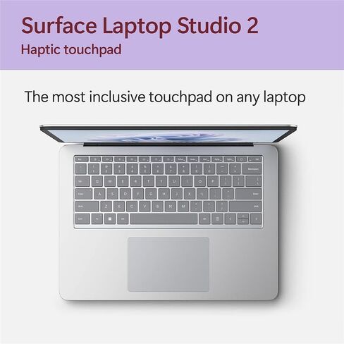 Microsoft Surface Laptop Studio 2 14.4" Touchscreen Convertible (Floating Slider) 2 in 1 Notebook - Intel Core i7 - Intel Evo Platform - 32 GB - 1 TB SSD - English, French Keyboard - Platinum in Saudi Arabia