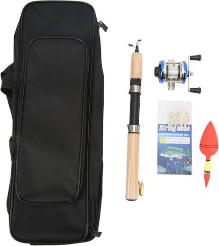 الجليد الصيد رود المحمولة الجليد الصيد رود عدة الشتاء الصيد القطب مجموعة الصيد رود مع بكرة معالجة الصيد A75l الجليد الصيد رود عدة المحمولة الشتاء الصيد القطب مجموعة معالجة الصيد in Kuwait