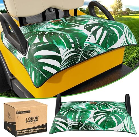 أغطية مقاعد عربة الجولف 10L0L متوافقة مع EZGO & Club Car، منشفة مقعد عربة الجولف غير قابلة للانزلاق لمقاعد 2/4 أشخاص، ملحقات عالمية لبطانية مقعد عربة الجولف (50 × 30 بوصة) in Saudi Arabia