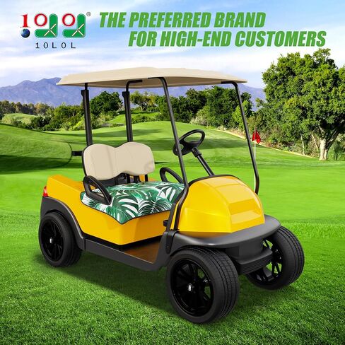 أغطية مقاعد عربة الجولف 10L0L متوافقة مع EZGO & Club Car، منشفة مقعد عربة الجولف غير قابلة للانزلاق لمقاعد 2/4 أشخاص، ملحقات عالمية لبطانية مقعد عربة الجولف (50 × 30 بوصة) in Saudi Arabia