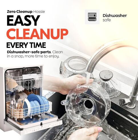 Eurolux Hands-Free Electric Citrus Juicer Machine, Orange Lime Grapefruit Lemon Squeezer, Easy to Clean. in Kuwait