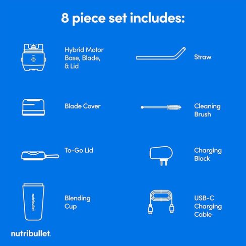 خلاط نوتري بوليت فليب المحمول مع كوب معزول، اسود، NBPB50350AK in Kuwait