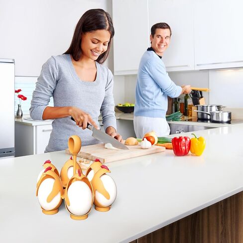 صانع البيض المسلوق الصلب، جهاز طهي البيض في الميكروويف، يحمل 6 بيضات في كل مرة، حامل بيض مسلوق قابل للغسل، صانع بيض مسلوق سهل التنظيف، حامل بيض مسلوق ناعم، سعة طباخ بيض المطبخ in Saudi Arabia