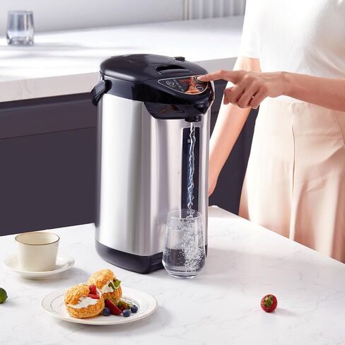 VEVOR Hot Water Dispenser 5.3 Qt/169 oz, Water Boiler and Warmer, 4 Warmer Temperatures, 3-Way to Dispense for Tea, Coffee and Baby Formula in Saudi Arabia