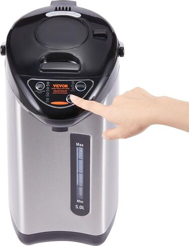 VEVOR Hot Water Dispenser 5.3 Qt/169 oz, Water Boiler and Warmer, 4 Warmer Temperatures, 3-Way to Dispense for Tea, Coffee and Baby Formula in Saudi Arabia