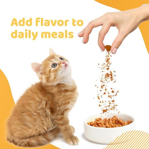 Soft Cat Treats for Indoor Cats, Healthy Kitten Snacks with Probiotics, Grain Free, Easy to Digest (Chicken and Tuna) in Saudi Arabia