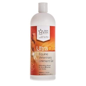 UltraCruz Veterinary Liniment Gel for Horses, 32 oz