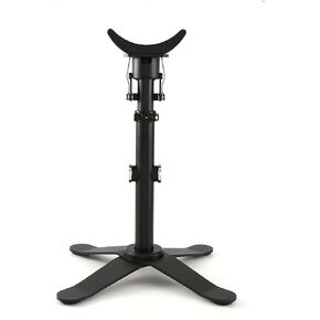 Horse Hoof Stand, 2-in-1 Farrier Hoof Stand with Adjustable Height, Interchangeable Cradle & Post Support for Front & Hind Legs, Metal Body Construction Hoofjack