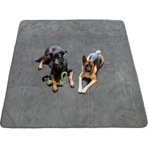 Dog Pee Pad Washable Extra Large, Instant Absorb Thicker Training Pads Non-Slip Pet Playpen Mat, Waterproof Reusable Floor Mat Ideal for Puppy Senior Dog Whelping Incontinence Housebreaking 65x48 Inch