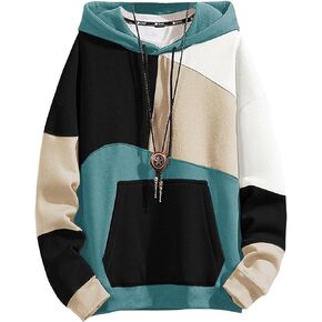 Covisoty Hoodies for Men & Woman Pullover, Mens Fashion Hip-Hop Hooded Sweatshirt Casual Long Sleeve