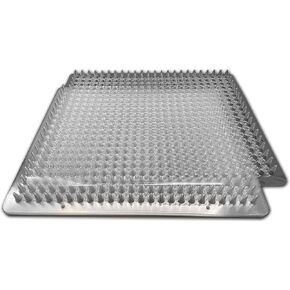 12 Pack Cat Repellent Outdoor/Indoor Scat Mat for Cats&Dogs, Keep Away Pest Plastic Mats with Spikes,16 x 13 Inches