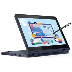 Lenovo ThinkPad Yoga 11e Gen 6 شاشة لمس 11.6 بوصة 2 في 1 (Intel M3-8100Y، ذاكرة الوصول العشوائي 8 جيجابايت، 256 جيجابايت SSD، كاميرا ويب، قلم)، كمبيوتر محمول قابل للتحويل متين ومقاوم للماء، نوع C، واي فاي، قلم IST، ويندوز 10