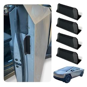 Door Handles for Tesla Cybertruck - Anti Fngerprint Cybertruck Door Handle Accessories - Easy Install Interior Carbon Fiber Door Closers (4pc)