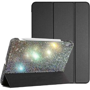Bling Rhinestone Case Compatible with iPad 10th Generation 2022 iPad 10.9 Inch Case - High Quality Hand Glued Diamond,Glitter Sparkle Fashion Luxury Shiny Crystal Hard Shell for women girls