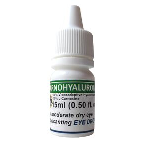 Lubricating Gel Eye Drops 15ml With Hyaluronic Acid 0.4% & L-Carnosine For Pets Cat&Dog Moisturizer Soothes Dryness And Irritation & Itchy, Daily Use To Relieve Dry Eyes & Сataract, Artificial Tears