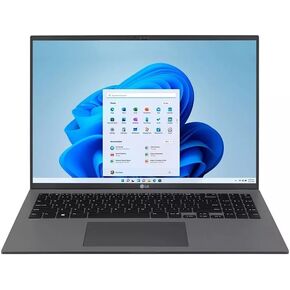 LG gram (2022) 16Z90Q Ultra Lightweight Laptop, 16" (2560 x 1600) IPS Display, Intel Evo 12th Gen i7 1260P Processor, 16GB LPDDR5, 1TB NVMe SSD, FHD Webcam, WiFi 6E, Thunderbolt 4, Windows 11, Gray