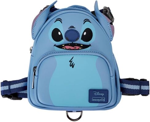 Loungefly Pets Disney Stitch Cosplay Mini Backpack Dog Harness (Small), Blue in Saudi Arabia